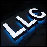 Letras de Canal Abierto con Tiras LED Acrílicas, Letrero Luminoso para Empresas de Automóviles, Hospitales, Decoración Personalizable con Resistencia al Agua IP65