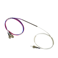 Répartiteur de Fibre Optique FBT Mini Tube 1M FC/UPC, Rapport 40/60 avec Connecteur FC - Répartiteur Optique Haute Précision pour FTTH CATV