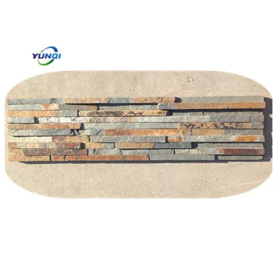 exterior wall veneer slate cladding panels natural culture stone wall panel decoration exterior marble slate