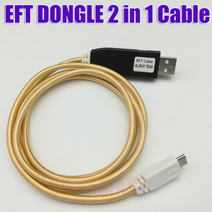 Pour Dongle <span class=keywords><strong>EFT</strong></span> <span class=keywords><strong>Pro</strong></span> ou Dongle Octo Plus FRP, câble UART 2 en 1 alimenté par EASY TEMA - Product Image 1
