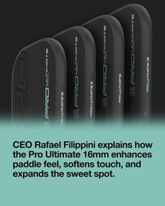 Vợt cầu lông pickleball chất liệu sợi carbon T700 nguyên chất, cấu trúc sườn sợi carbon <span class=keywords><strong>SST</strong></span> Core cao cấp, chất lượng hàng đầu, 16MM 14MM, không viền, ép nhiệt nóng - Product Image 3