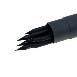 BECOL 促销黑色 HB 铅笔 学生标准铅笔套装 定制徽标艺术木铅笔 带橡皮擦 适合学生使用 - Product Image 5