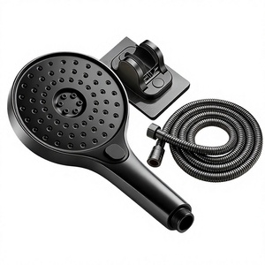 Soffione Doccia a Parete in ABS ad Alto Flusso con Getto a Pioggia per Bagno - Product Image 6