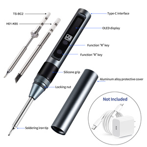NEW Arrival PD 65W Type C <strong>Mini</strong> Smart Electric Iron Tip Replacement for HS01 TS100 PINE 64 - Product Image 1