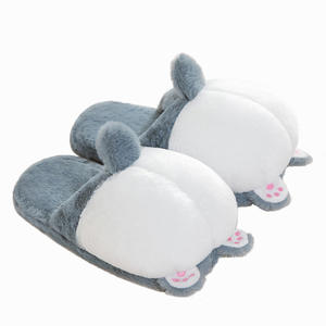 Chaussons amusants pour gros chiens Corgi Chaussons d'intérieur chauds <span class=keywords><strong>en</strong></span> coton Vente <span class=keywords><strong>en</strong></span> gros <span class=keywords><strong>Grossiste</strong></span> de <span class=keywords><strong>chaussures</strong></span> souples durables personnalisées - Product Image 6