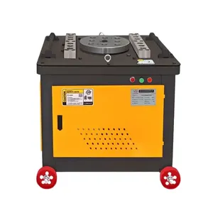 GW40A 3KW 스테인레스 스틸 철근 바 벤더 기계 OEM 자동 알루미늄 굽힘 금속판 수동 28mm 240KG 모터 코어