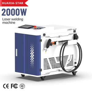 Nouvelle machine laser à fibre portative 4-en-1 2000W pour aluminium et acier, haute efficacité, refroidissement par eau, soudage de métaux - Product Image 1