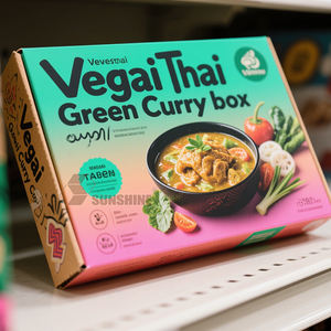 Caja de Papel Reciclado Sostenible para Lasaña, <span class=keywords><strong>Macarrones</strong></span>, Pollo Empanizado, Camarones, Palitos de Pescado, Sushi, Comida para Llevar - Product Image 3