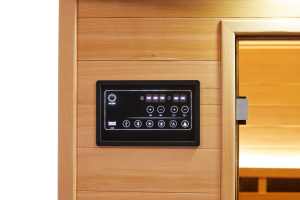 <span class=keywords><strong>Sauna</strong></span> de cedro rojo para jardín de madera sólida interior para 1-2 personas con diseño tradicional - Product Image 6