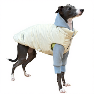 ग्रेहाउंड सभी मौसमों मोटी डबल परत वाली कपास बनियान गर्म मजबूत कपड़े - Product Image 1