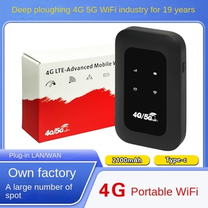 MOKWEIR MF800 Noir <span class=keywords><strong>4G</strong></span> Portable WIFI <span class=keywords><strong>Mobile</strong></span> MIFI Car Plug-in Card LTE Router 802.11ac 4 Antennes MTK6737 Chipset - Product Image 2