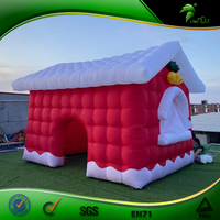 Tente gonflable de Noël pour l'extérieur, maison de fête, Grinch à vendre, gonflables de Noël, poupée de 6 pieds pour la publicité, tente de bar à bière