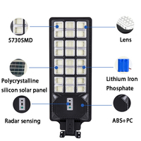 Nouvelle Arrivée Lampes Solaires Extérieures à Induction Infrarouge pour Maison et Bord de Route