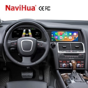 Lecteur DVD de voiture Navihua, écran LCD numérique, double écran, tableau de bord, navigation GPS, lecteur DVD de voiture, audio pour Audi Q7 2005-2016 - Product Image 6