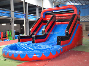Glissière d'eau gonflable commerciale pour <span class=keywords><strong>piscine</strong></span> surround, prix bon marché, offre spéciale - Product Image 2