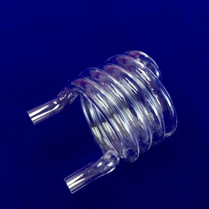 Rõ Ràng Thạch Anh Thủy Tinh Xoắn Ốc Ống Được Sử Dụng Trong Lò Múp - Product Image 3