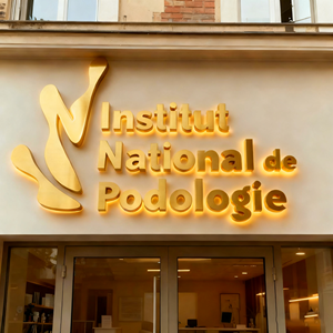 Tùy chỉnh Led signage trang trí chữ cái thép không gỉ với rắn Acrylic Backlit dấu hiệu thư LED dấu hiệu ánh sáng chữ - Product Image 1