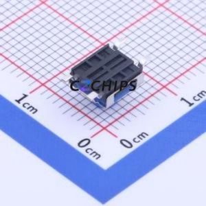 TS-1047A-A4B2-D2 Tactile Switch SMD Switch Single Pole Single Throw Round Button 1.8N Vertical Mount - Product Image 2