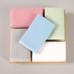 Serviette de bain en tissu gaufré 100% coton, serviette artisanale de qualité supérieure - Product Image 3