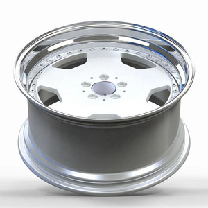 Rines de Aleación Cromados Plateados ML para Autos de Pasajeros, 5x112 5x120, 5 Birlos, para Mercedes-Benz Clase C, E, S, GLC, GLE, AMG, de Lujo - Product Image 6