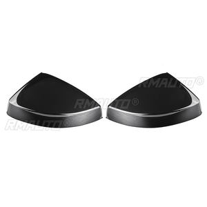 2 pièces Coques de rétroviseurs latéraux noires pour Audi A3 S3 RS3 2013 2014 2015 2016 2017 2018 2019 Pièces extérieures - Product Image 6