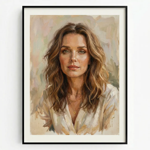 Retrato Personalizado a Partir <span class=keywords><strong>de</strong></span> Foto |   Pintura al Óleo Realista, Estilo <span class=keywords><strong>de</strong></span> <span class=keywords><strong>Arte</strong></span> Clásico - Product Image 1