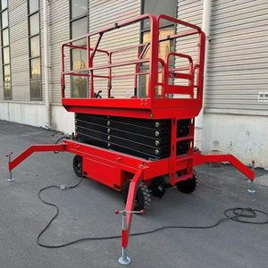 Plataforma de Trabajo Aérea (<span class=keywords><strong>AWP</strong></span>) de 10 m, Plataforma Elevadora de Tijera Autopropulsada de Servicio Pesado, Plataforma Elevadora de Tijera de Gran Tamaño, Elevador de Construcción - Product Image 3