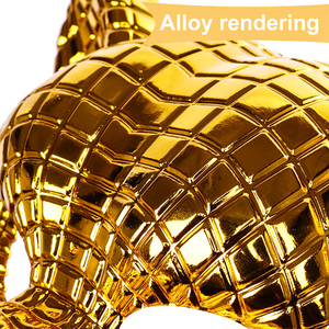 Halloween Animal Cosplay Golden Leopard Party PVC Stage Show Prop Accessoire Tigre <span class=keywords><strong>Lion</strong></span> <span class=keywords><strong>Lion</strong></span> Costume Supplément pour spectacles sur scène - Product Image 4