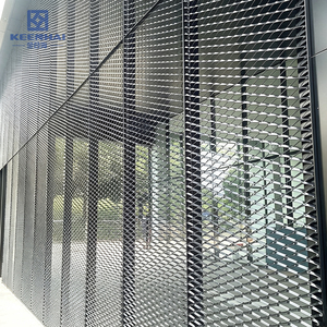 Écran de façade en métal expansé décoratif pour l'<span class=keywords><strong>architecture</strong></span> commerciale <span class=keywords><strong>moderne</strong></span> et les projets de bâtiments de bureaux - Product Image 1