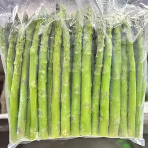 New Crop Top Gemüse Bulk IQF Spargel Grade Frozen Chinese mit Fabrik preis Green China geschält ein Grade Seeds Spargel SD