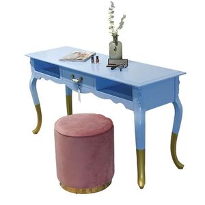 Madam Center Nail Technician's Luxury Modern Manicure Station Set Escritorio completo <span class=keywords><strong>de</strong></span> madera y hierro para salón <span class=keywords><strong>de</strong></span> spa <span class=keywords><strong>de</strong></span> <span class=keywords><strong>uñas</strong></span> para sala <span class=keywords><strong>de</strong></span> estar - Product Image 6