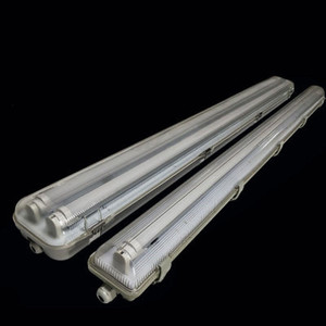 IP65 lampu tiga tahan air Linear tahan air 18W 36W neon T8 LED perlengkapan tabung tahan tiga - Product Image 3