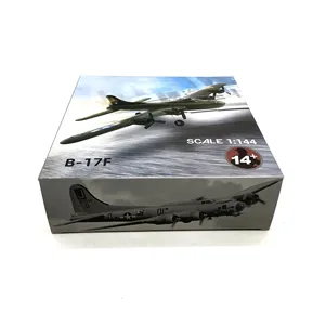 Modellino in Scala 1/144 del B-17 Flying Fortress, Classico Aereo Militare Bombardiere della Seconda Guerra Mondiale per Collezionisti - Product Image 6