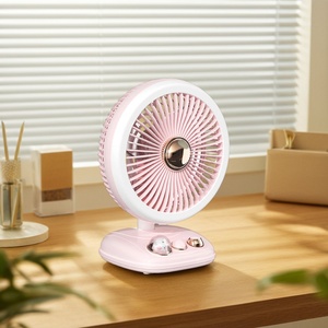 <b>Table</b> Cooling Light <b>Folding</b> Stand Desk Fan with Night Light High Speed Electric Foldable <b>Table</b> Fan Adjustable Fan Speed - Product Image 1