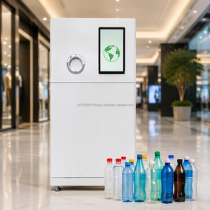 Machine de recyclage intelligente de bouteilles PET YISO, distributeur automatique avec impression de reçus et reconnaissance infrarouge pour station-service - Product Image 1