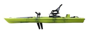 Bote a Motor de 1 Persona, 13 pies (3.9 m), Kayak de HDPE Estable con Asiento Individual, Hélice y Motor, con Certificación CE - Product Image 5