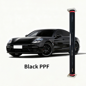 Aishide Film de protection de peinture TPU PPF hydrophobe mat <span class=keywords><strong>auto</strong></span>-cicatrisant pour voiture, couverture noire, possibilité de peinture OEM - Product Image 1