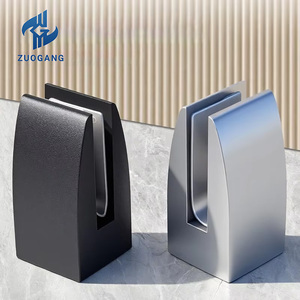 Pince à verre moderne en alliage <span class=keywords><strong>d</strong></span>'aluminium <span class=keywords><strong>pour</strong></span> balustrade de balcon, garde-corps de sol et <span class=keywords><strong>quincaillerie</strong></span> de <span class=keywords><strong>rampe</strong></span> <span class=keywords><strong>d</strong></span>'<span class=keywords><strong>escalier</strong></span>, facile à installer - Product Image 5