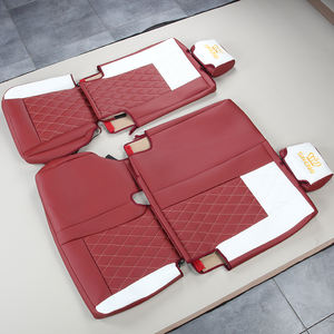 Housse de siège de voiture en cuir Nappa au design brodé et écologique adaptée à <span class=keywords><strong>Cadillac</strong></span> ESCALADE 2007-2025 - Product Image 5