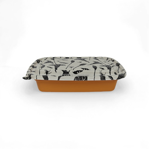 Contenedores Desechables de Plástico PP de 1 Compartimento para Preparación de Comidas, con Tapa Impresa, Libres de BPA, Aptos para Microondas, Contenedores de Almacenamiento de 33.8 oz (Personalizados) - Product Image 2