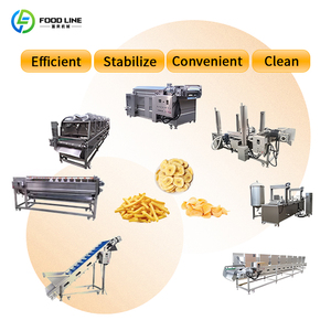 Línea de Producción Automática de Papas Fritas Francesas, Línea de Producción Personalizada de Papas Fritas de Camote - Product Image 2