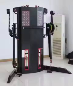 Ticari çift kol spor eğitmeni Pin yük seçimi kablo Crossover makinesi omuz basın göğüs eğitimi için çok fonksiyonlu çift - Product Image 6