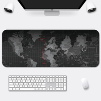 Design personnalisé impression LOGO antidérapant bord cousu grand tapis de souris de jeu