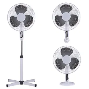 Ventilateur sur pied, vente directe d'usine, OEM, refroidissement silencieux, forte puissance, nouveau design afrique Offre Spéciale, ventilateur à base croisée de 16 pouces