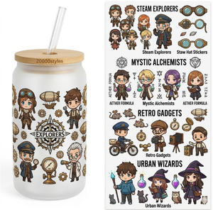 Fundas Impermeables con Protección UV para Vasos de 16 oz, Impresión por Transferencia de Agua, Resistentes a los Rayos UV, Fáciles de Despegar, Diseño Personalizado - Product Image 2