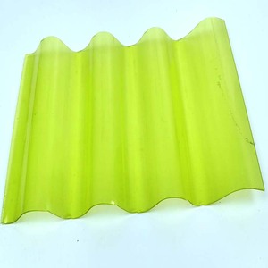 Feuille de toiture en plastique ondulé blanc <span class=keywords><strong>3m</strong></span> 5m Feuille de <span class=keywords><strong>polycarbonate</strong></span> ondulé en plastique 2mm - Product Image 3