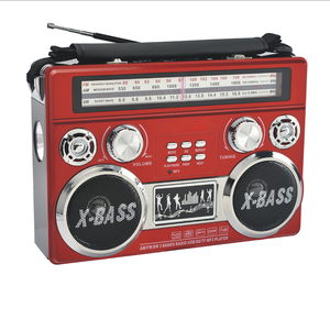 Xách Tay Retro <span class=keywords><strong>AM</strong></span>/FM/SW Radio Loa Không Dây Với Ánh Sáng - Product Image 1