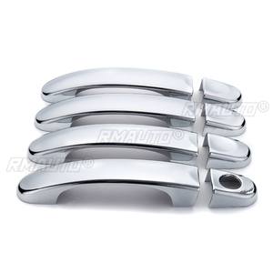 8 pièces de garnitures de poignées de porte chromées ABS pour VW Touran/Caddy/Multivan 2003 2004 2005 2006 2007 2008 2009 2010 2011 2012 2013 - Product Image 5