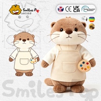Boneka Beruang Laut Pelukis Kustom |   Kain Aman dan Tidak Beracun |   Bersertifikat CE & UKCA |   Boneka Maskot yang Dapat Disesuaikan