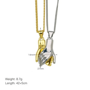 BD-D1292 Woman Dog Hug Necklace Cute Gifts for Her Him Jewelry Birthday Gift <strong>Animal</strong> <strong>Lover</strong> - Product Image 5